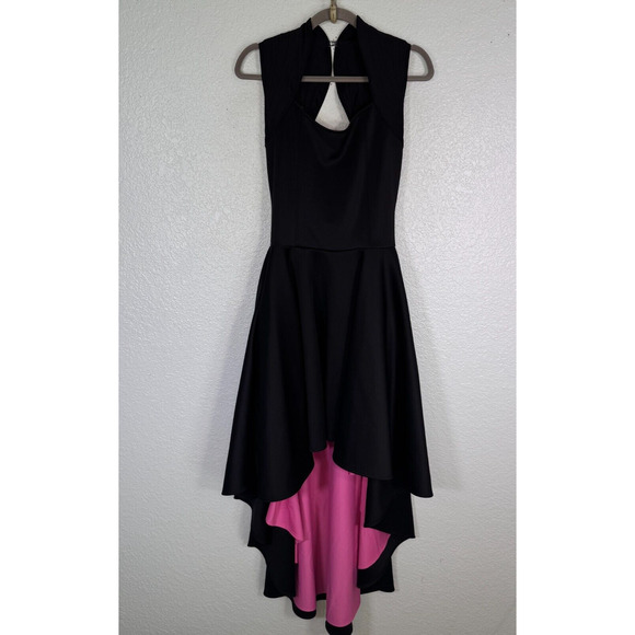 Elhoffer Dress Womens Large Galatic Commander Cosplay Costume Con Festival Black